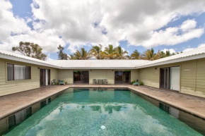 Pool house in paradise